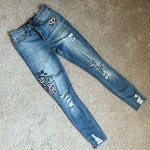 Hollister Ultra High Super Skinny Shale Love Jeans